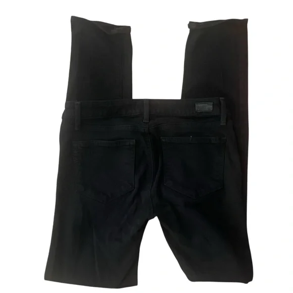 Paige Womens 27 Jeans Skyline Skinny Black Pants Slim Career Work Stretch Denim - Picture 3 of 11